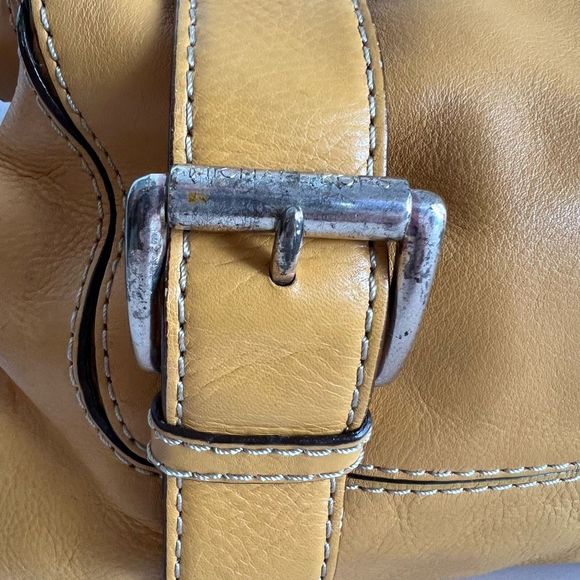 MICHAEL MICHAEL KORS Leather Double Handle Handbag Satchel - Picture 6 of 15